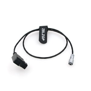 ZBLZGP BMPCC 4K �d���P�[�u�� Blackmagic Pocket Cinema Camera 4K/6K Dtap to Weipu 2�s�� ���X (�X�g���[�g�P�[�u��)