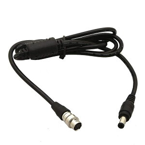 SZRMCC DC 5.5X 2.5mm to Hirose 6 Pin Female Camera Lens Power Cable for B4 2/3 "Fujinon Canon Nikon Sony Panasonic Servo Lens (Straight Cable 1m)