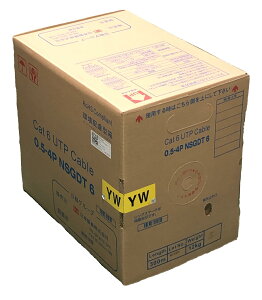���{�����@Cat6�@LAN�P�[�u���i300m�����j�@NSGDT6 0.5mm-4P ��