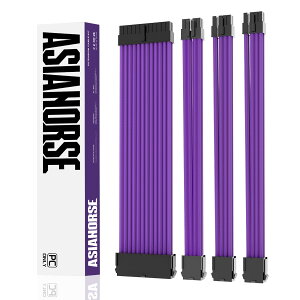 AsiaHorse PCpX[uP[u GPU/CPUpPCd P[u  [18AWG\RA] 4{ & 30CM 2{8s GPU  P[u 1{8s CPU  P[u 1{24s d P[u _ŊǗ