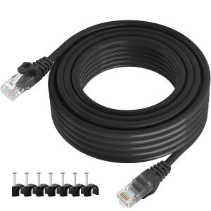 Postta LANP[u 50m CAT6 Op R ό POE 2d핢 c܂h~ JeS[6 C[TlbgP[u