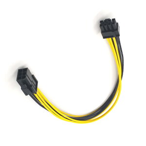 PCIe 8s(IX) - PCIe 6s(X) ⏕d ϊP[u ϊ OtBbN{[h (20cm)