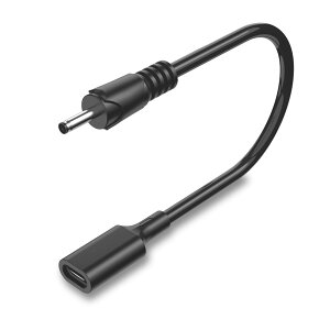 CYD 15W type-c DC 3.5mm*1.35mm dPD[dP[u 5V 3A(2.5A/ 2A/ 1.75A/ 1.5A/ 1AȂǂɂΉ) }[d USB-C PD to DC ϊP[u 30cm dی ϔMϊ ϖ v^[ACXhƃJA