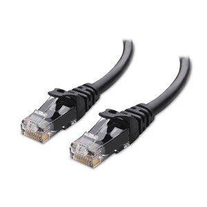 Cable Matters 10Gbps �X�i�b�O���X Cat 6 �C�[�T�l�b�g�P�[�u�� 0.9m (Cat 6�P�[�u�� Cat6�P�[�u�� �C���^�[�l�b�g�P�[�u�� �l�b�g���[�N�P�[�u��) �u���b�N