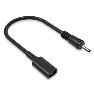 JLY 15W(5V-3A) type-c DC 3.5mm*1.35mm �d��PD�[�d�P�[�u�� �}���[�d USB-C PD to DC �ϊ��P�[�u�� ����30cm ���d�ی� �ϔM�ϊ� �ϖ��� �v�����^�[�A���C�����X�h�ƃJ�����A�\�[���[�p�l���ALED�X�g���C�v�A