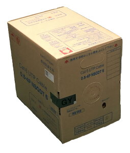 ���{���� Cat6 LAN�P�[�u���i300m�����j NSGDT6 0.5mm-4P �D