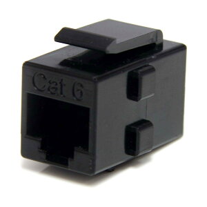 StarTech.com LANP[uRlN^[^CAT6AΉ^RJ45 ppJv[^X-X^ubN^MKrbgΉ C6KEYCOUPLER