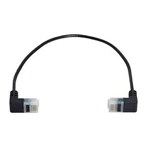 Cablecc�E���g���X����Cat6�C�[�T�l�b�g�P�[�u��RJ45�_�E���A���O��25cmUTP�l�b�g���[�N�P�[�u���p�b�`�R�[�h���b�v�g�b�v���[�^�[TVBOX�p90�xCat6aLan