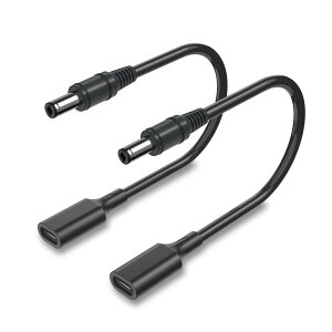 CYD 5.5mm*2.5mm USB-C PD to DC dP[u 15W(5V-3A) }[d type-c DCϊP[u 30cm dی ϔMϊ ϖ v^[ACXhƃJA\[[plALEDXgCvAgѓd