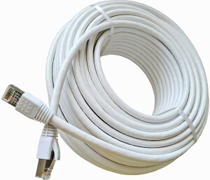 50M CAT6 F OϋvLANP[u(JeS[6) 2d핢 Op 30N̉OόPE(|G`) PoE pst O ό h Odl P[u zCg