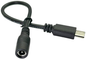 CNCTWO(コネクトツー) USBC(オス)-DC(外径3.5/内径1.35mm)(メス) 電源供給ケーブル 15cm 5V ACダプタやモバイルバッテリーから給電C235135UC015