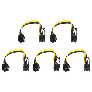 PATIKIL PCIeP[u 6sX-8s (6+2) IX PCIGNXvXdA_v^P[u GPUdP[u 220 mm OtBbNJ[hp 5