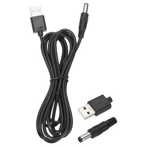 uxcell US B to DCdP[u 3A 5V DCdR[h 5.5mm x 2.5mm WbN [dvO RlN^[P[u A_v^[ t@ J gѓdb ^ubgfoCX (6.6ft/2m, )