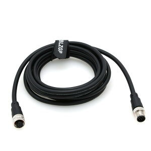ZBLZGP M12 8�s�� �I�X-���X A�R�[�f�B���O�P�[�u�� �H�Ɨp ���t���b�N�X �h�� �q��Z���T�[�R�l�N�^�[ Hikvision Cognex �Y�ƃJ�����p
