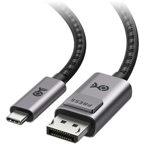 Cable Matters USB Type C DisplayPort ϊP[u ґg 1.8m DP 1.4 8K 60Hz 4K 120Hz HDR USB C DisplayPort ϊP[u Thunderbolt 4 /USB 4Ή Macbook ProDell XPSȂǂɑΉ