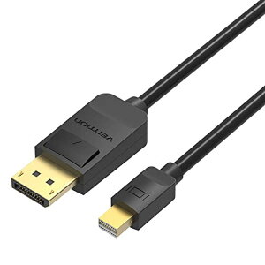 VENTION Mini DisplayPort P[u ~jfBXvC|[g - fBXvC|[g 4K/60Hz HD (1.5m / HAABG)