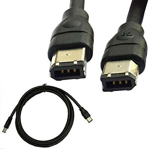 Rosebe Firewire �P�[�u���AIEEE 1394A FireWire 400 �f�[�^�r�f�I�P�[�u�� 6�s�����p�I�X- 6�s���X�g���[�g�I�X�AIEEE1394�f�o�C�X���� (1.8M)