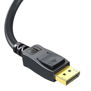 8 K DisplayPortケーブル1.4ゲーム8K@60HZ4K@144Hz高速32.4 Gbps DPからDPケーブルHDR対応DisplayPortケーブル、ノートパソコン/HDTV/ディスプレイ/グラフィックスなど(1 M)