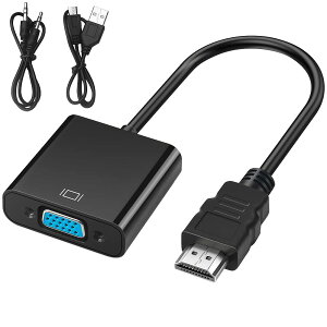 HDMI to VGA ϊ A_v^ o 3.5mm I[fBIP[u USBP[ut LEIZHAN 1080p@60Hz HDMI(IX)VGAiXj֕ϊP[u rfIϊA_v^[ p\R/m[gp\R/PC/vW