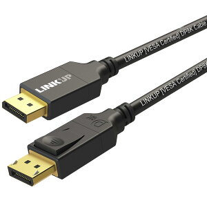 [LINKUP] DisplayPort 1.4 DP8K P[u (VESA Fi) | RlN^ ϊ A_v^[ R[h | HBR3 | DSC 1.2 | bLO@\t | 28 AWG | 8K 5K 4K 3K 2K | UHD QHD FHD | 4[g