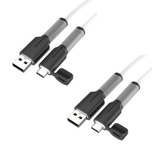 i2yA) yNOUKAJUz[dP[u veN^[ USB-A to USB-C/Type C P[u P[X Jo[ یP[X یJo[ fh~ VR f[^CveN^[ یZ[o[ h~ ϖ