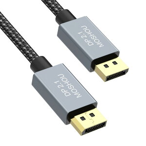 Sikai 16K DisplayPortケーブル 16K@30Hz(DSC)/8K@120Hz/4K@240Hz/144Hz ディスプレイポート オスーオス ケーブル 80Gbps帯域幅 DP ケーブルDisplayPort 2.1規格【80Gbps/FEC/HDR/DSC/FreeSync&G-Sync】DisplayPort 2.1 DP延長 ハイ
