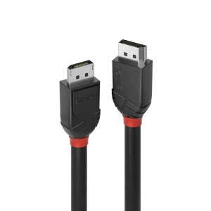 LINDY 2m BLACK LINE DisplayPort 1.2�P�[�u��(�^��:36492)