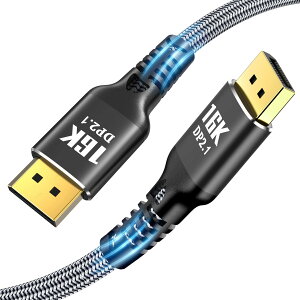 DisplayPort 2.1 P[uA5m/16.4 tB[g DP - DP 2.0 P[u 16K@30HzA8K@60HzA4K@240Hz 40Gbps 3D _Ci~bN HDR G Sync Q[~O fBXvCp FreeSync ƌ݊