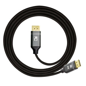Cablecc DisplayPort 1.4DP-DPP[u8K60hzP[uUltra-HDUHD 4K 144hz 7680 * 4320 for PC Laptop TV 3M