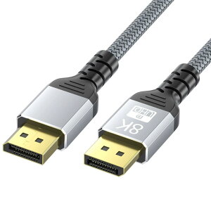 FamGift 8 K Displayport P[u DP 1.4o[WWHD_Ci~bNT|[gP[u HDR8K@60HzA4 K 240 HzA2 K DP-DPΉ RP[uȂǁi1 mj