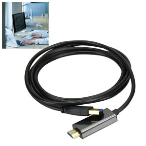 j^[pA_v^[P[u USB3.0Ή HDMIϊ fo fӏ ʕ\ (1.8m)
