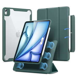 ESR iPad Air 11C` P[X (M3/M2A2025/2024) iPad Air 5/4 P[X(2022/2020)p Pencilz_[t O\}OlbgJo[ cu/uX^h Pencil Pro/USB-CSΉ Rebound 360V[