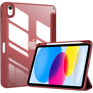 ProCase iPad 11����/10���� �P�[�X iPad�iA16�j11�C���` 2025/10.9�C���` 2022�ʗp A2696 A2757 A2777 �y�����[ �ϏՌ� �O�܂� �X�^���h �X�}�[�g�J�o�[�i���C���j