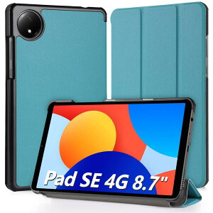 Hianjoo Xiaomi Redmi Pad SE 4G 8.7�C���` �Ή� �P�[�X �^�u���b�g�P�[�X Xiaomi Redmi Pad SE 8.7�C���` �Ή� �J�o�[ �X�^���h�@�\�t�� �I�[�g�X���[�v�@�\ �S�ʕی�P�[�X �ϏՌ� �C�菝�h�~ - �~���g�O��