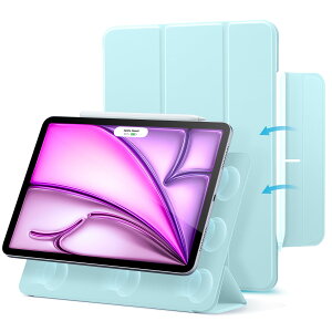 ESR iPad Air 13C` P[X (M3/M2A2025/2024) iPad Pro 12.9 pJo[ 6/5/4(2022/2021/2020) ̓}Olbgz XȎO܂X^hP[X Pencil Pro/USB-CΉ EFCN/X[v ϋv