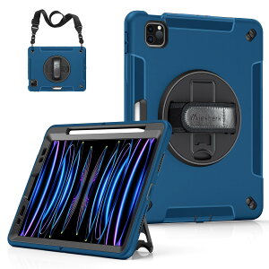 Miesherk iPad Air 5 P[X ipad air 4 P[X 10.9 C`ɑΉ ipad pro 11C` P[X 4/3/2ɒʗp iPad Pro یJo[ ϏՌ v ho 360°]X^h Jbg y[ n