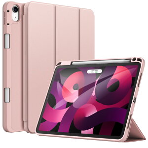 JEDirect iPad Air 11 C` M3/M2 (2025/2024), iPad Air5/4 2022/2020 10.9C`p یP[X Pencilz_[t \tgTPUobN XیJo[ I[gEFCNAbv/X[v@\t ([YS[