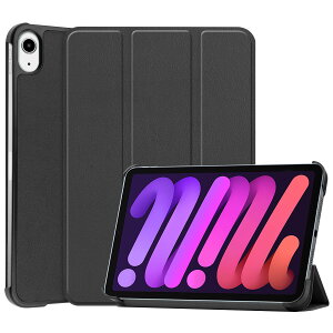 For New Apple iPad Mini7 P[X iPad mini6 6 8.3C` Jo[ y ^ ϏՌ h~ PU U[ X}[gJo[ n[h w O܂ X^h I[gX[v EFCNAbv @\ iPad Mini