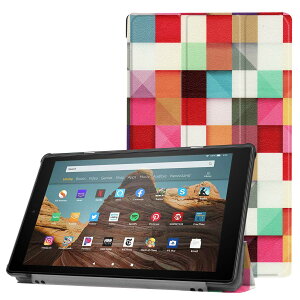 Fire HD 10 2017 / 2019 (2021NfɓKp܂) P[X t@C[HD 10 i2019Nf/2019NLbYf/2017Nfj ^ubg P[X yELMKzy ^ PU U[ X}[g Jo[ ϏՌ