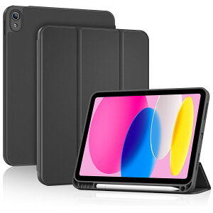 ProCase iPad 11/10 P[X iPadiA16j11C` 2025/10.9C` 2022ʗp A2696 A2757 A2777 y[ Jی eTPUobN y O܂ X^h X}[gJo[iubNj