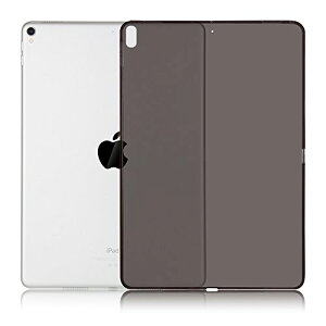 Asgens iPad 第 10 世代 10.9 "ケース、ブラック透明スリムシリコンソフト TPU タブレットコンピュータケース Apple iPad 10 10.9" 2022 モデル A2757 A2777