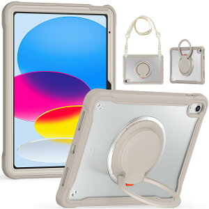 360°] 2022 iPad 10 /iPad 11 2025 P[X ]O iPad 10  iPad11 P[X wʃJo[ | ߉\ V_[Xgbvt ^ y yz_[tCJ[L