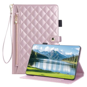 KW-LINK ipad 9世代 ケース iPad 10.2 ケース iPad 第9/8/7世代 ケース オシャレ チェック柄 刺繍 肌感レザー ipad 8世代 タブレットケース 軽量 ペン収納 カード収納 ipad 第7世代 ケース ipad air3 ケース