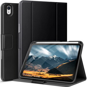 auaua iPad Mini7 P[X (A17 Pro, 2024, 7) iPad mini6 P[X (2021, 6) 8.3C` Pencilz_[ƃ|Pbgt pxX^h }OlbgJ I[gX[vΉ (ubN)