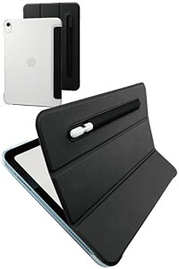 GR iPad 11 A16 11C` (2025) 10.9C` 10 (2022) P[X Jo[ tbvP[X Apple Pencil[ wʃNA \tgU[f I[gX[v/EFCNΉ ubN TB-A22RWVFPBK