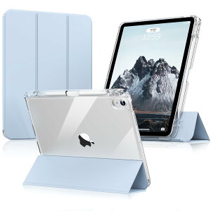 Aoub iPad 11���� 10���� �P�[�X A16 11�C���` 10.9�C���` iPad ������ �P�[�X ��10���� (2025/2022)�Ή� �A�N���� �����o�b�N�J�o�[ Pencil ���[�\ PU�������U�[ �O�܃X�^���h �I�[�g�X���[�v�@�\ �y��