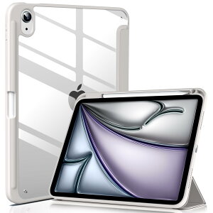 Lsmmpoba iPad Air 11C` P[X M3/M2 (2025/2024) iPad Air 5/4 P[X (2022/2020) yV[ obNJo[ O܃X^h Ռz X[v@\ y ^ O[