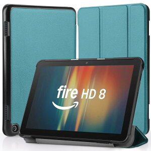 Hianjoo Fire HD 8 Ή P[X (2024/2020/2022N 12/10p) ^ubgP[X Fire HD 8/8 Plus Ή Jo[ 8C` X^h@\t I[gX[v@\ SʕیP[X ϏՌ C菝h~ - O