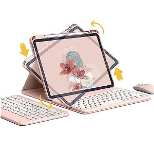 }EXt iPad 10 2022/iPad 11 2025L[{[hP[X  Of[VJ[ 360x] iPad10 iPad11 P[X }Olbg  Jo[ O\ BluetoothL[{[h