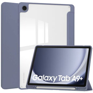 Galaxy Tab A9+ 11C` P[X wʓ NA S Pen [ [dΉ I[gX[v 3܂X^h Android ^ubg MNV[ Tab A9 Plus Jo[  ϏՌ y (D)
